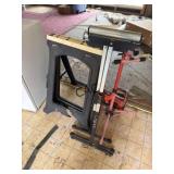 Sawhorse, Work Light & Pipe Roller Stands