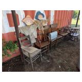 Huge Lot of Vintage Chairs
