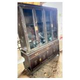 Large China Hutch 2pc Glass Doors and Fronts