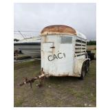 **Homemade T/A Livestock Trailer