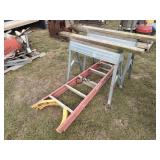 2 Sawhorses & Werner Ladder
