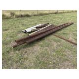 Lot of Assorted Size HD Steel Pipe