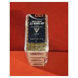 50rds CCI 22WMR HP Maxi-Mag 40gr JHP