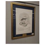 Mickey Mantle Rookie Series Autographed Lithograph