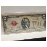 1928F $2 Federal Reserve Note w/Red Seal
