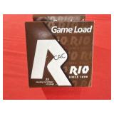 25rds Rio Game Load 12ga 8 Shot