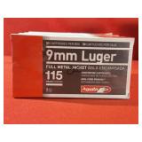 50rds Aguila 9mm Luger 115gr FMJ