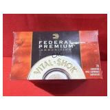 20rds Federal Premium 308Win 150gr Nosler BT
