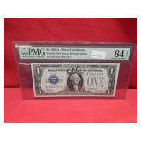 1928A $1 Silver Certificate Fr#1601 (WA Block)