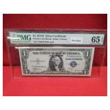1935B $1 Silver Certificate Fr#1611 (ED Block)