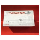 50rds Winchester 44 Rem Mag 240gr JSP