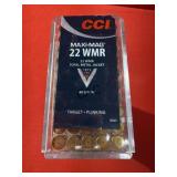 300rds CCI Maxi-Mag 22WMR 40gr TMJ