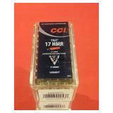 250rds CCI 17HMR TNT 17gr JHP