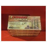 20rds Barnes VOR-TX 223Rem 55gr TSX FB