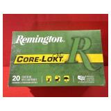 20rds Remington Core-Lokt 270Win 150gr SP