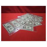 Lot of 47 Assorted $2 Federal Reserve Banknotes