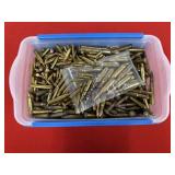 Plastic Tote of Assorted Rifle Ammo