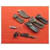 NEW Lot of 7 Damascus Knives