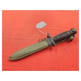 U.S. M7 Gen Cut Bayonet w/USM1A1 Scabbard