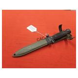 U.S. M4 AKI Bayonet w/Scabbard