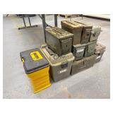 Lot of Assorted Ammo Boxes