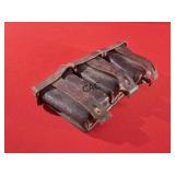 WWII German K-98 Leather Ammo Pouch