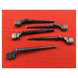 Lot of 5 MKII Bayonets w/Scabbards