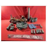 Box Lot of Assorted Military Items