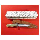 NIB Blackjack Model 3 Ghost Green Jade Knife