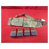 Lot of 4-8rd M2 .30cal Clips and Ammo