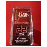 300rds Hornady 22 Mag 30gr V-Max
