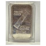 Silver Bullet 1oz Silver Bar
