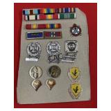 Bagged Lot of Assorted Military Medals