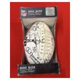 Cowboys Training Camp Mini Football w/Autographs