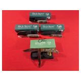Lot of 4 NIB Hen & Rooster Knives