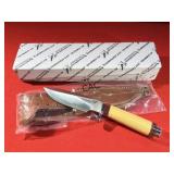 NIB Blackjack Model 125 Antique Ivory Knife