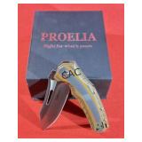 Proelia TX020 Knife w/Box (Brown)
