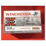 20rds Winchester Super-X 308Win 180gr Power-Point