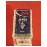 50rds CCI 22WMR V-Max 30gr