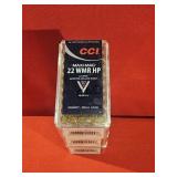 50rds CCI 22WMR HP Maxi-Mag 40gr