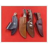 Lot of 4 Assorted Knives