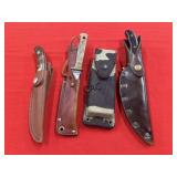 Lot of 4 Assorted Knives