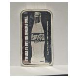 1oz Coca-Cola Silver Bar