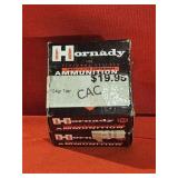 25rds Hornady 9mm 124gr TAP FPD