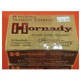 10rds Hornady #4 Buckshot Varmint Express 12ga