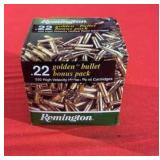 550rds Remington Golden Bullet 22LR 36gr