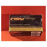 50rds PMC Bronze 10mm Auto 170gr JHP
