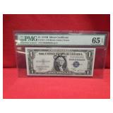 1935B $1 Silver Certificate Fr#1611 (DD Block)