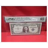 1957B $1 Silver Certificate Fr#1621 (UA Block)