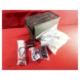 Metal Ammo Case with Assorted Gun Locks
